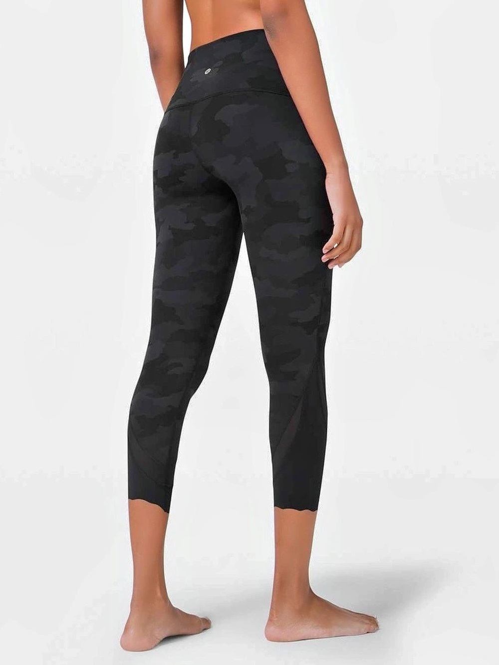 Lululemon Wunder Under Crop High-Rise Camo Leggings 23” Long Women’s Size 6